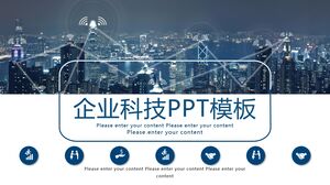 Templat PPT Teknologi Perusahaan