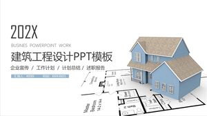Modelo PPT para projeto de engenharia arquitetônica
