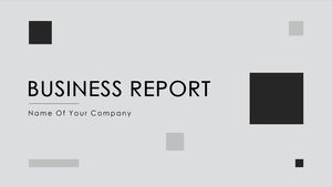 사업 보고서 PPT 템플릿