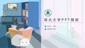 PPT-Vorlage der Universität Hubei