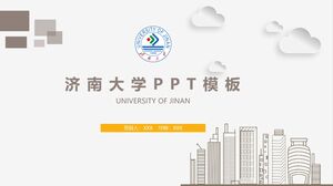 Szablon PPT Uniwersytetu Jinan