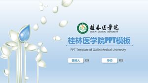 Modello PPT dell'Università di Medicina di Guilin