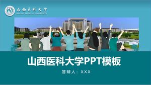 PPT-Vorlage der Shanxi Medical University