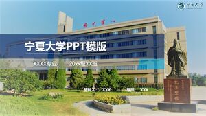PPT-Vorlage der Ningxia-Universität