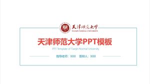 Modelo PPT da Universidade Normal de Tianjin