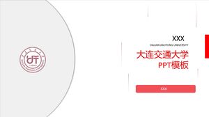 Dalian Jiaotong University PPT Template