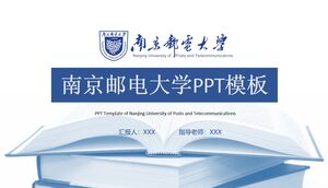Nankin Posta ve Telekomünikasyon Üniversitesi PPT Şablonu