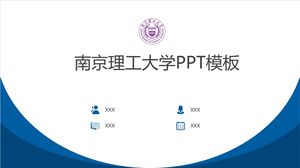 Plantilla PPT de la Universidad de Tecnología de Nanjing