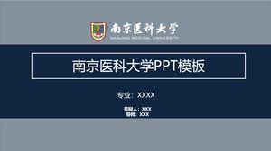 Plantilla PPT de la Universidad Médica de Nanjing