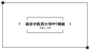 Plantilla PPT para la Universidad de Medicina Tradicional China de Nanjing