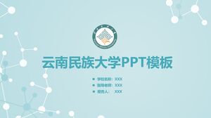 PPT-Vorlage der Yunnan-Universität für Nationalitäten