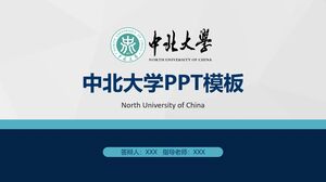 Modelo PPT da Universidade Central Norte