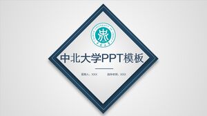 PPT-Vorlage der North Central University