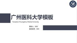 Szablon Uniwersytetu Medycznego w Guangzhou