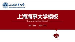 Szablon Uniwersytetu Morskiego w Szanghaju
