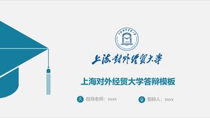 Verteidigungsvorlage der Shanghai University of International Business and Economics