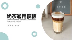 Modello universale per tè al latte