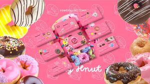 Doughnut and Sweetheart Theme PPT Template