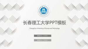 Plantilla PPT de la Universidad Tecnológica de Changchun