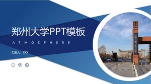 Plantilla PPT de la Universidad de Zhengzhou