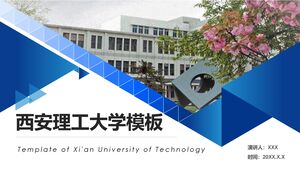 Szablon Uniwersytetu Technologicznego w Xi'an