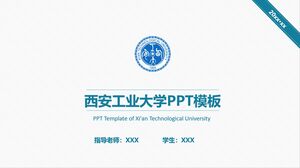 Xi'an University of Technology PPT Template Xi'an University of Technology PPT Template