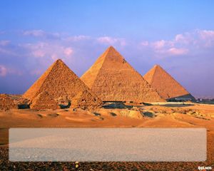 Egypte Pyramides PowerPoint