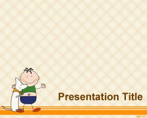 Plantilla de la primera infancia PowerPoint Plantilla de la primera infancia PowerPoint