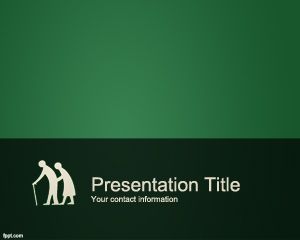 Yaşlılar PowerPoint Şablonu