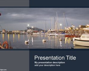 Template PowerPoint Seaport