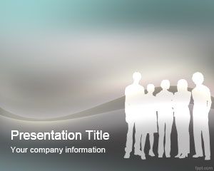 Социальный Шаблон PowerPoint