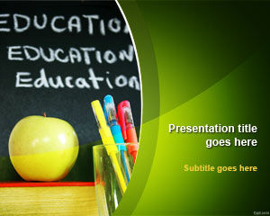 Education School PowerPoint Template