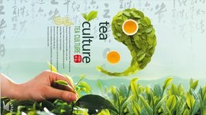 Chinese style tea culture PPT template Chinese style tea culture PPT template
