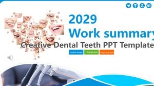 Dental oral care ppt dynamic template