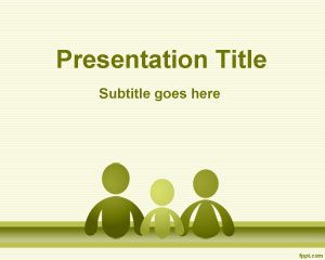 Family Social Sciences PowerPoint Template