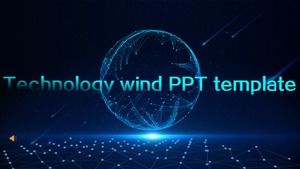 Tech Wind PPT скачать