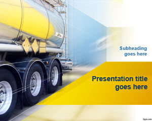 Template Truck Transportes PowerPoint