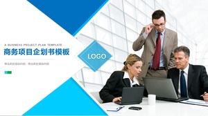 Szablon PPT Książka Biznesowa Niebieski Szablon PPT Szablon PPT Książka Biznesowa Niebieski Szablon PPT
