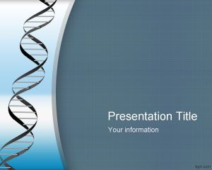 Template PowerPoint genetik