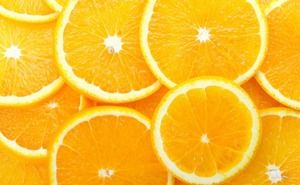 Delicious yellow lemon PPT background picture