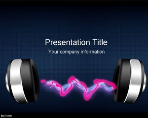 Template Music Radio PowerPoint