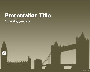 London Powerpoint-Vorlage