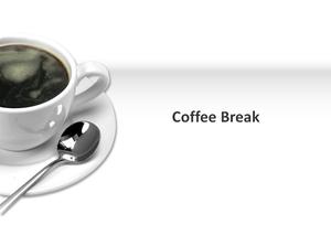 非常にささいな雰囲気のコーヒーカップ背景ビジネスケータリング