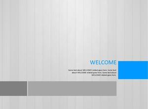 Gray win8 style business PPT template for free download