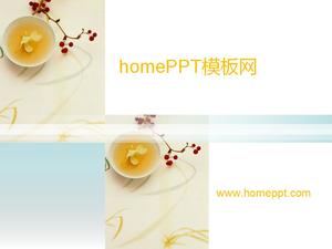 Elegant tea background dining tea art 