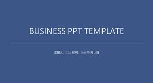 简约线条简单平面样式工作报告ppt模板