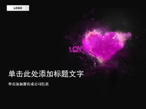Templat ppt cinta-romantis Hari Kasih Sayang (3 set)