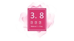 Женщины как цветы-8 марта женский день ppt шаблон