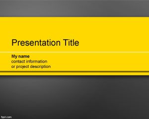 PowerPoint แม่แบบที่โดดเด่น