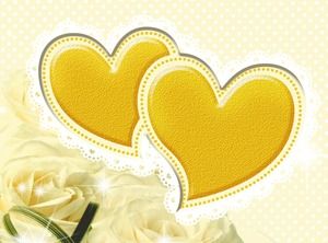 Cinta emas mawar putih, Pernikahan ppt template